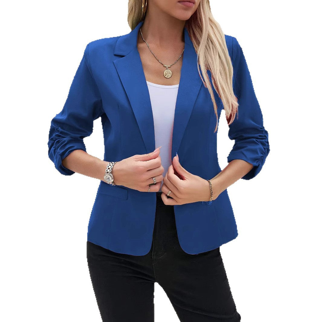 Damer klassisk blazer med afslappet snit og modige ærmer Stilla