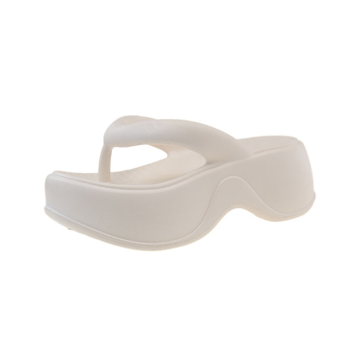 Dame platform flip-flops med ergonomisk fodbedesign Stilla