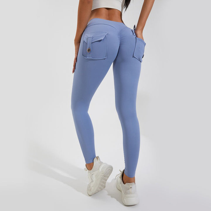 Damer Sporty Leggings med praktiske lommer Stilla
