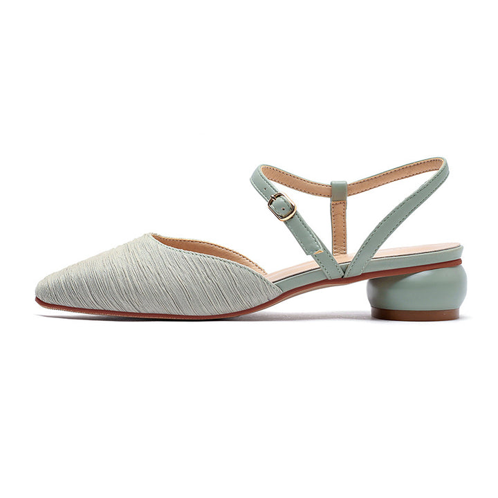 Dame elegante Slingback-flade Stilla