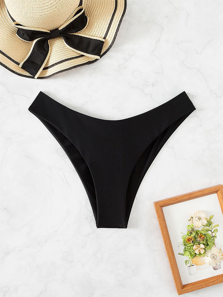 Damer Højskårne Bikini-Trusser Skovae