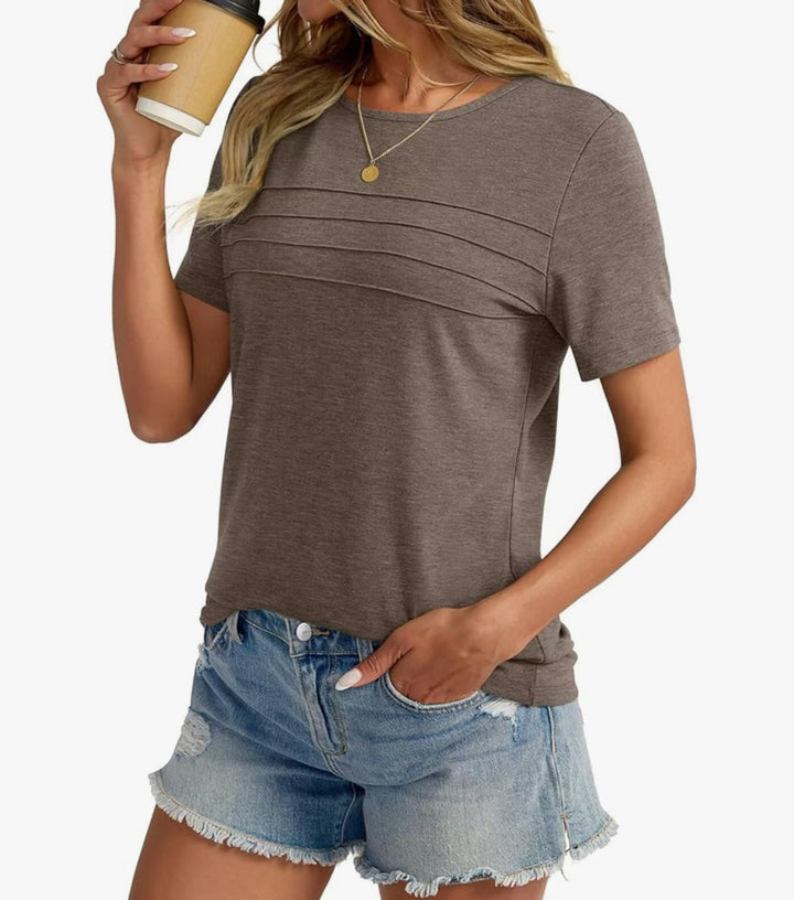 Dame Fritid Klassiker T-shirt Stilla