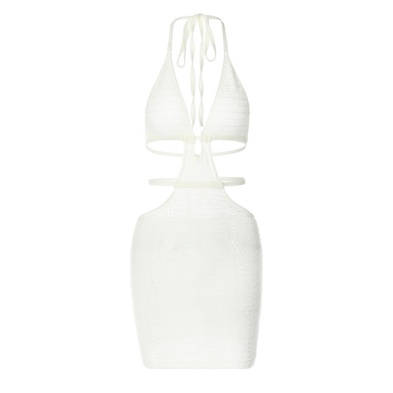 Dame Maxikjole i moderne Cut-Out-design Stilla