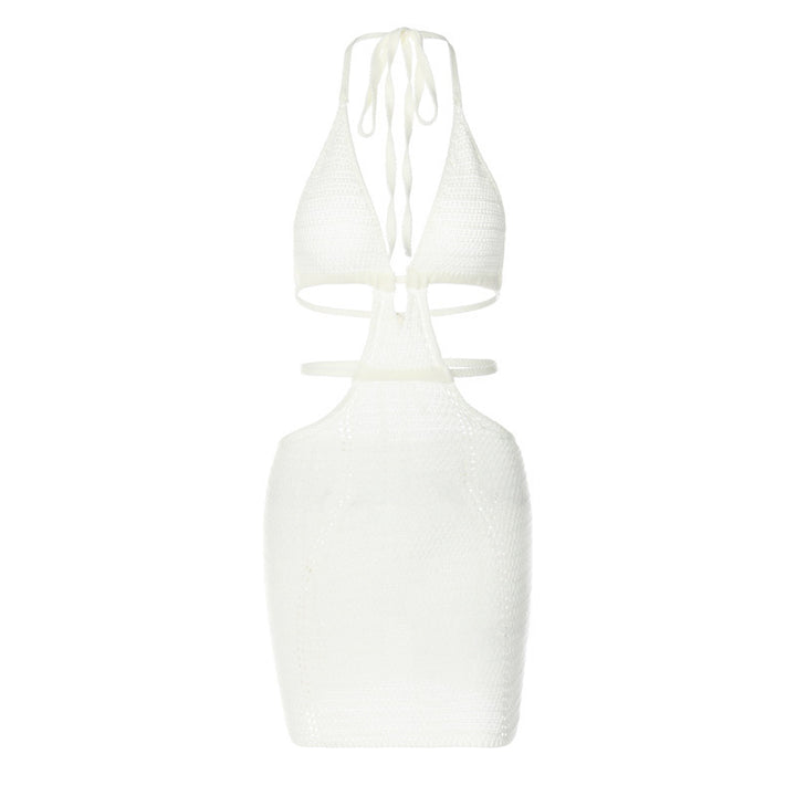 Dame Maxikjole i moderne Cut-Out-design Stilla