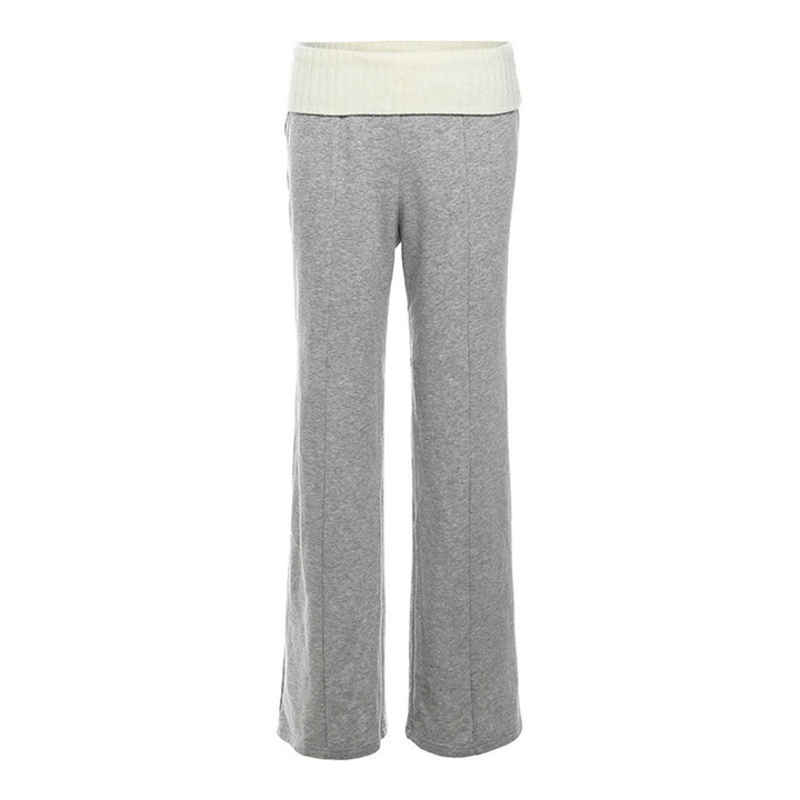 Dame plis nederdel med elastisk talje og trendy design Stilla