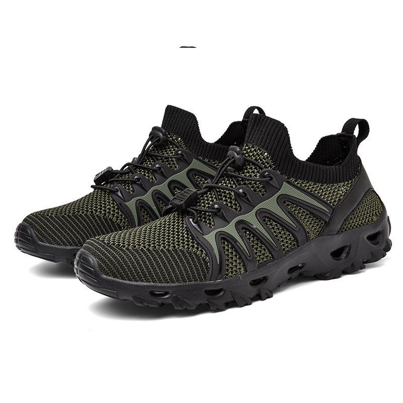 Herrer Let Mesh Aqua Sneakers Stilla