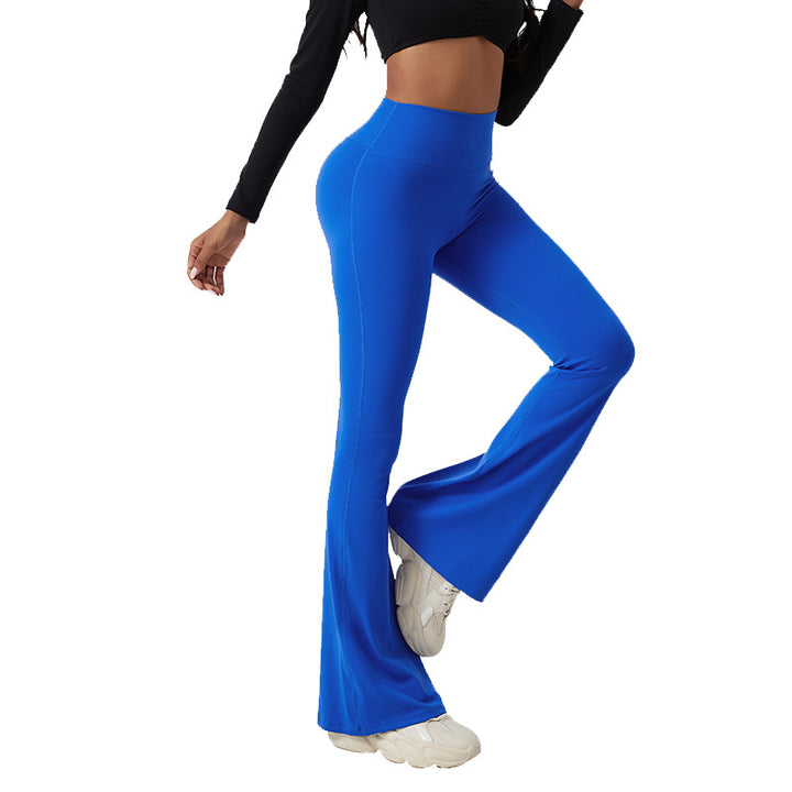 Damer Flared Leggings med høj talje og åndbar struktur Stilla