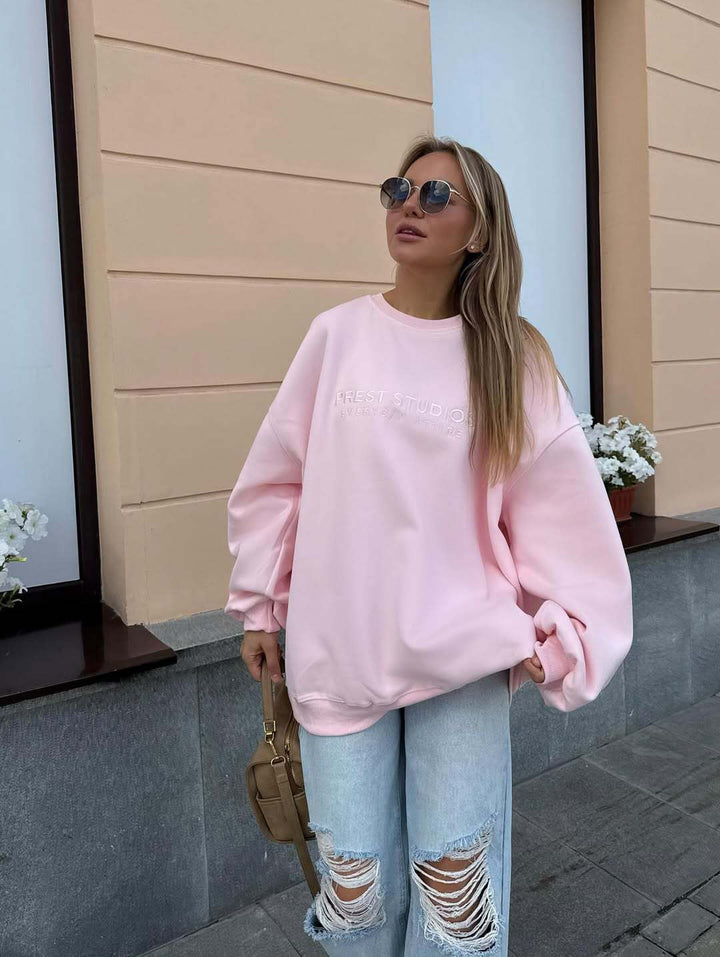 Kvinders Casual Oversized Sweater Stilla