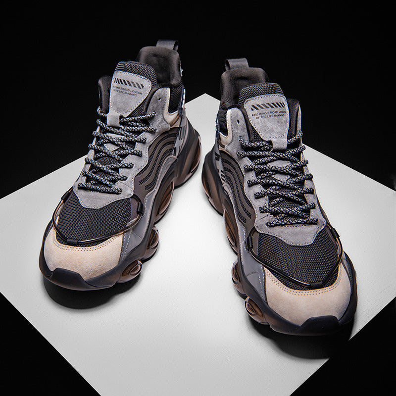 Herren højtydende multi-struktur sport sneakers Stilla