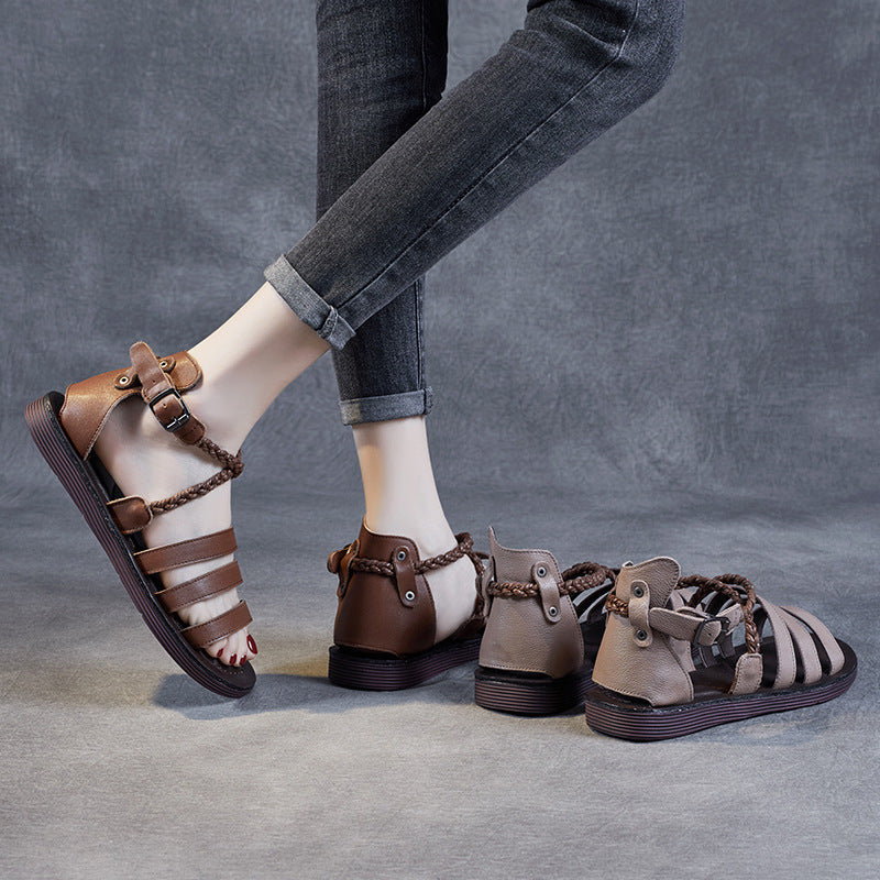 Dame Strappy Komfort Sandaler med justerbare spænder Stilla