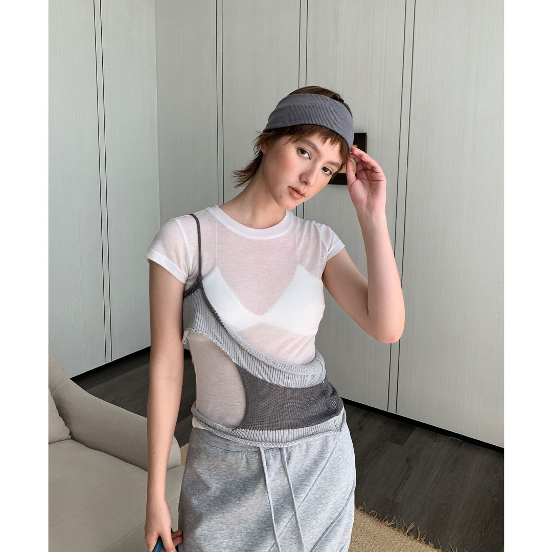 Dame Trendy Layering-Overdel Stilla