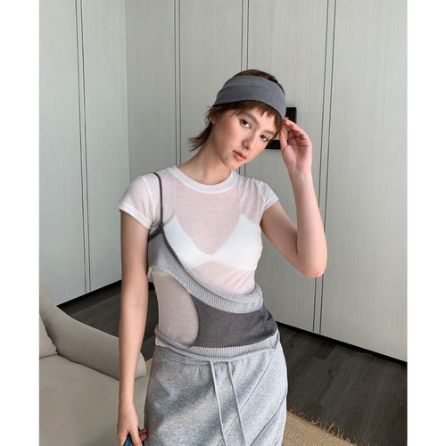 Dame Trendy Layering-Overdel Stilla