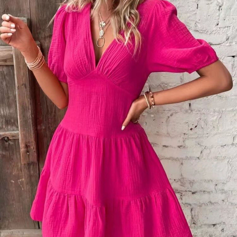 Femme Sommer Midi Kjole Stilla