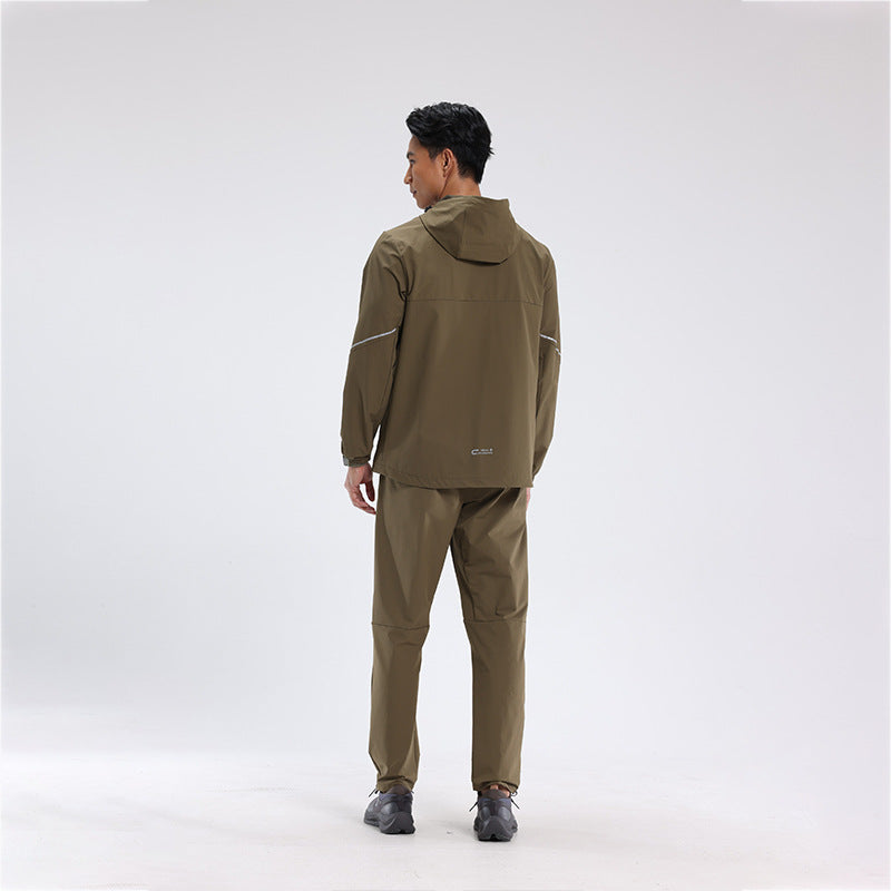 Herrer multifunktionelt Outdoor-outfit med åndbare egenskaber og justerbart design Stilla