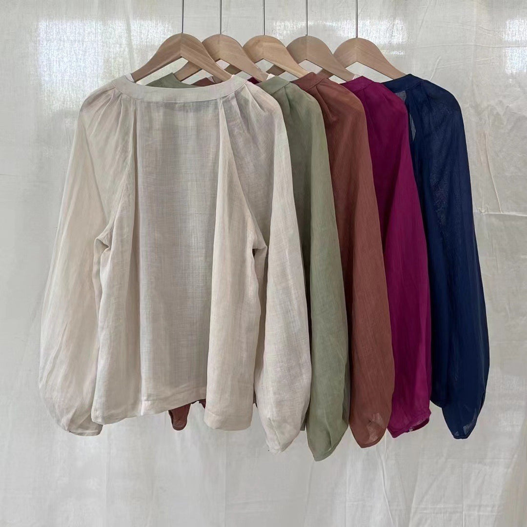 Femme Elegant Sløjfe Bluse Stilla
