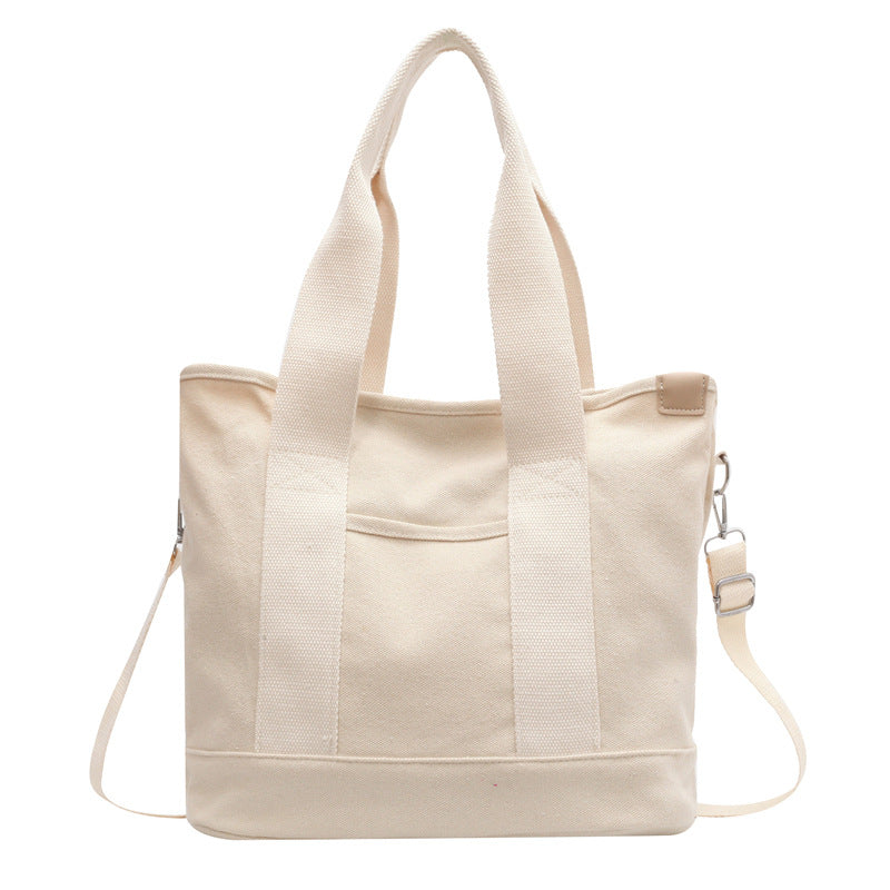 Femme Multifunktionel Canvas Transporttaske Stilla
