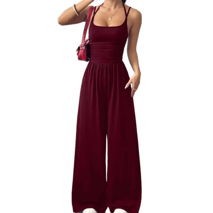 Dame jumpsuit i afslappet snit Skovae