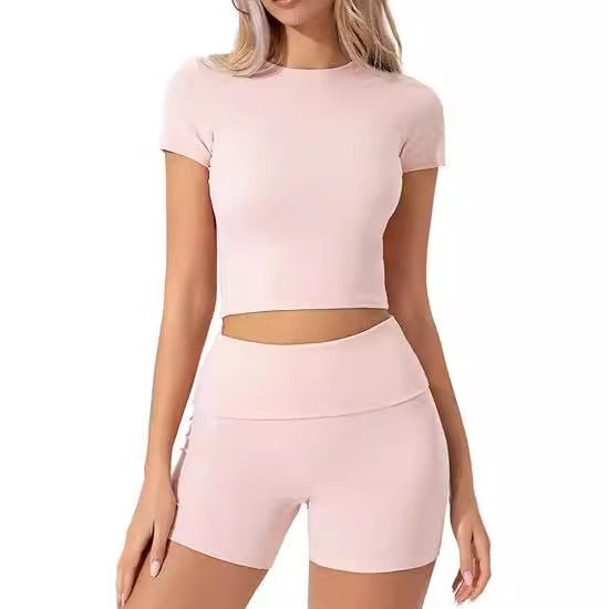 Dame Sport-Bustier og Shorts-Sæt Stilla