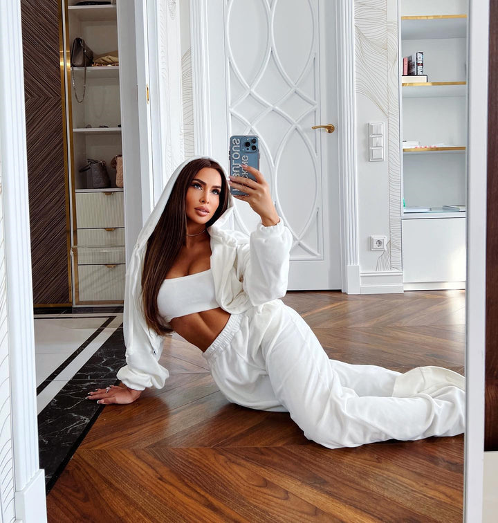 Kvinders afslappede jumpsuit med kort top og bred ben Skovae