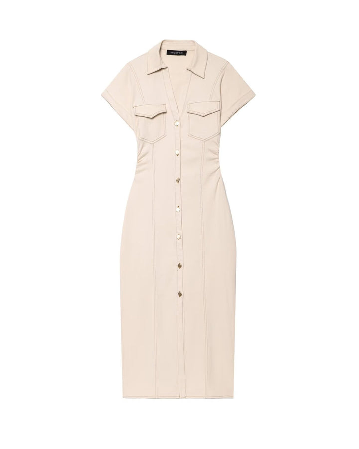 Femme Utility Shirt Kjole Stilla