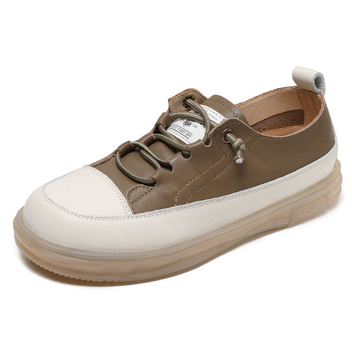Damer Stilige Slip-On Sneakers med Åndbart Læder-Overmateriale Stilla