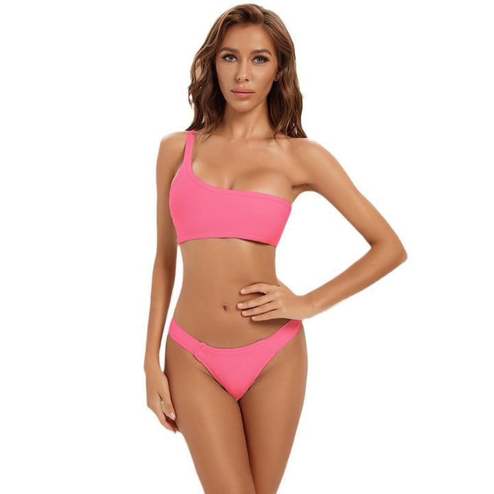 Dame Ensidet Bikini med minimalistisk design Stilla