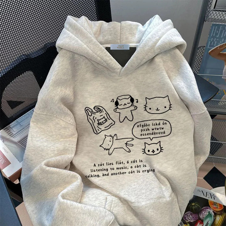 Kvinders Casual Hoodie Stilla