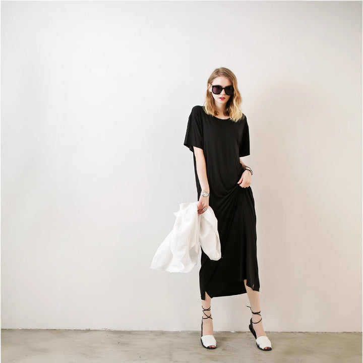 Femme Casual Maxi Kjole Stilla