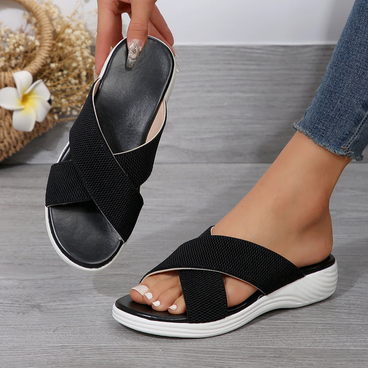 Dame stilfulde wellness-sandaler med polstret sål Stilla