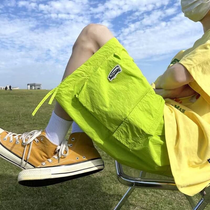 Herre casual Cargo-shorts med praktisk snit og sidelommer Stilla