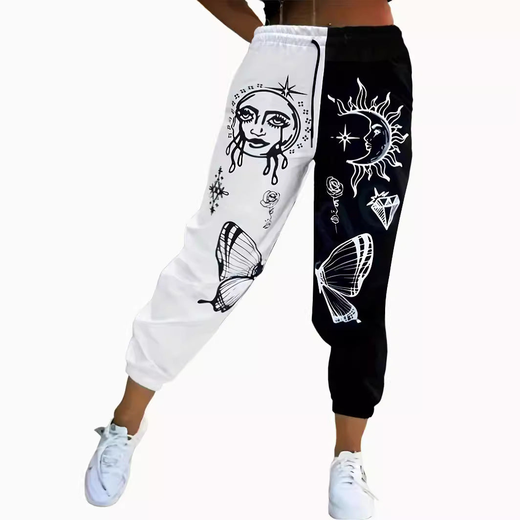 Damer joggingbukser med grafiske prints Stilla