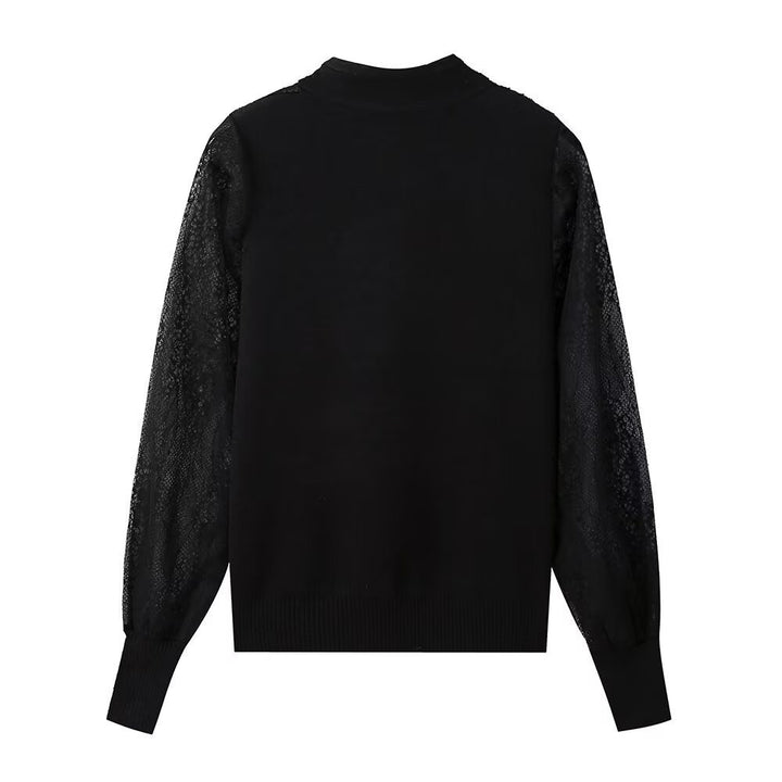 Femme Chic Spids-Detail Pullover Stilla