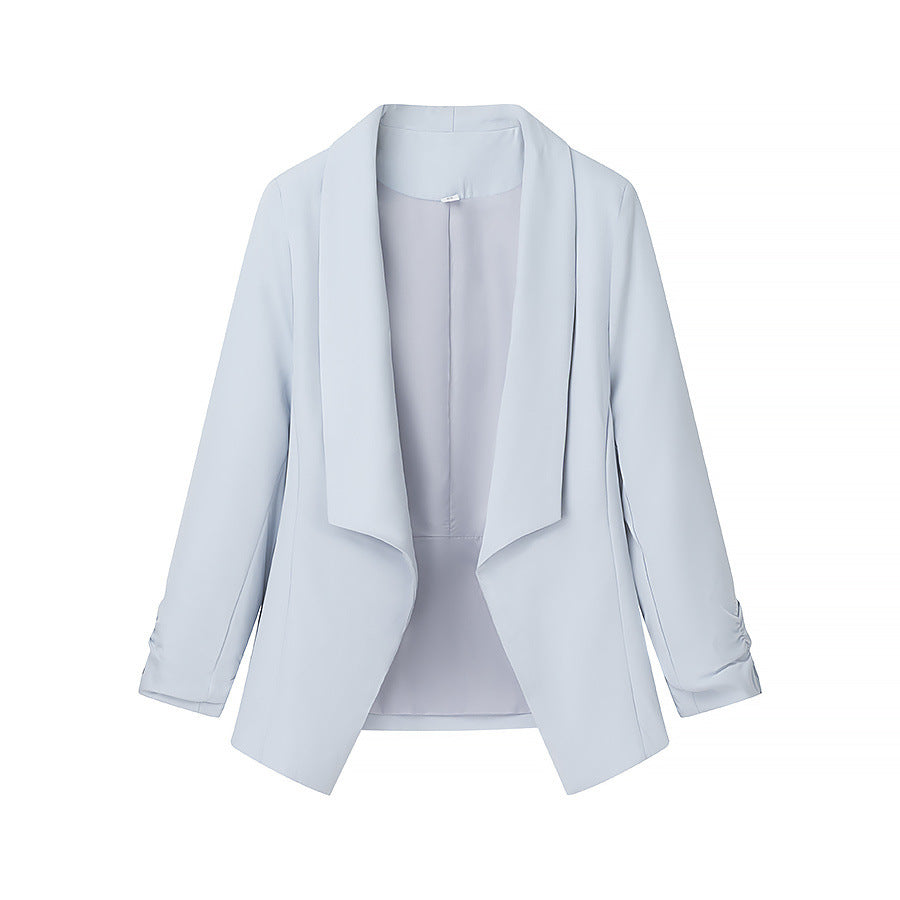 Dame elegant Blazerjakke med stilfuld revers og raffineret snit Stilla