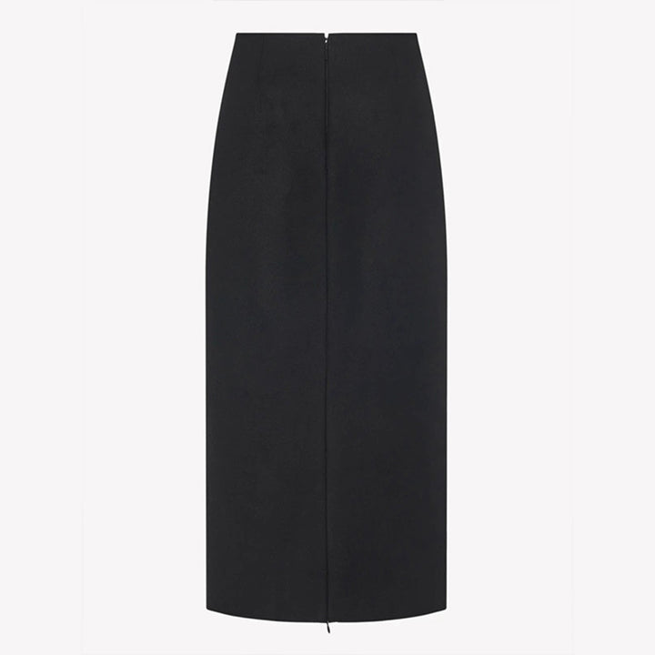 Kvindernes elegante maxi-nederdel med høj talje og minimalistisk silhuet Stilla