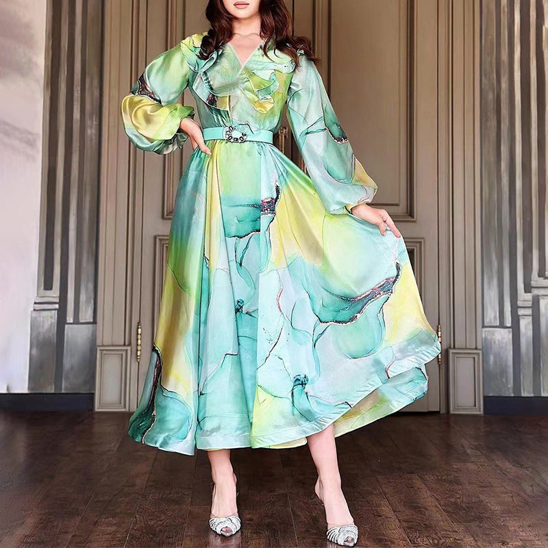 Stilla | Elegant Plus Size Kvinder Pendler Kjole