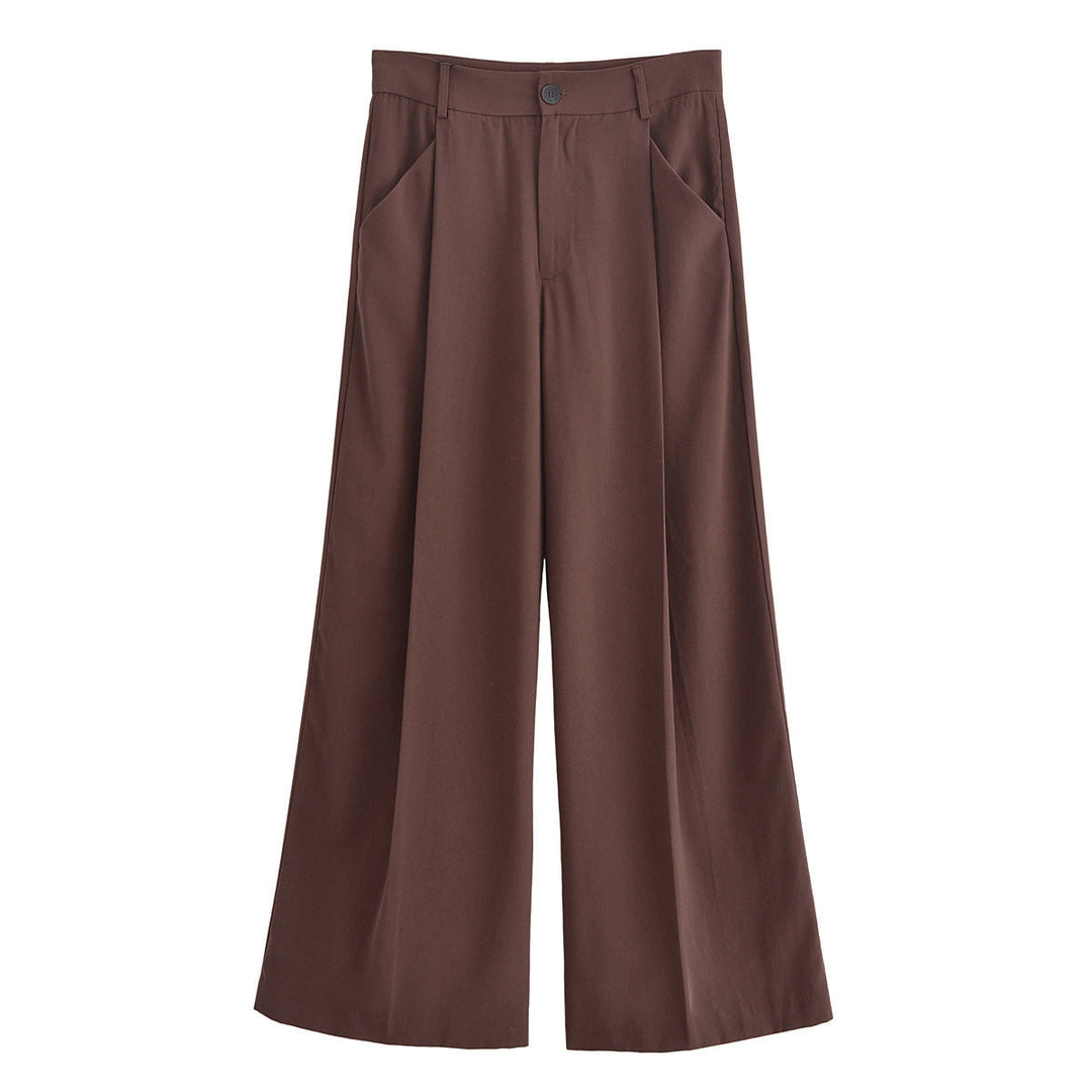 Stilla | Fashion Split Hem Draperet Krave Langærmet Top