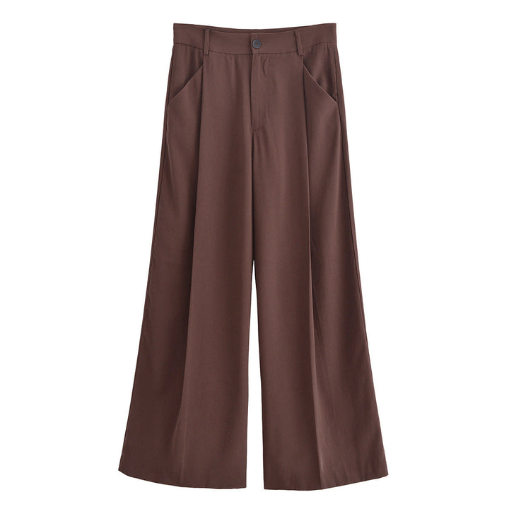 Stilla | Fashion Split Hem Draperet Krave Langærmet Top