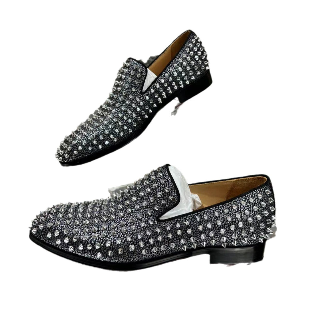 Herrer Luxe Nitter Slip-On Sko Stilla