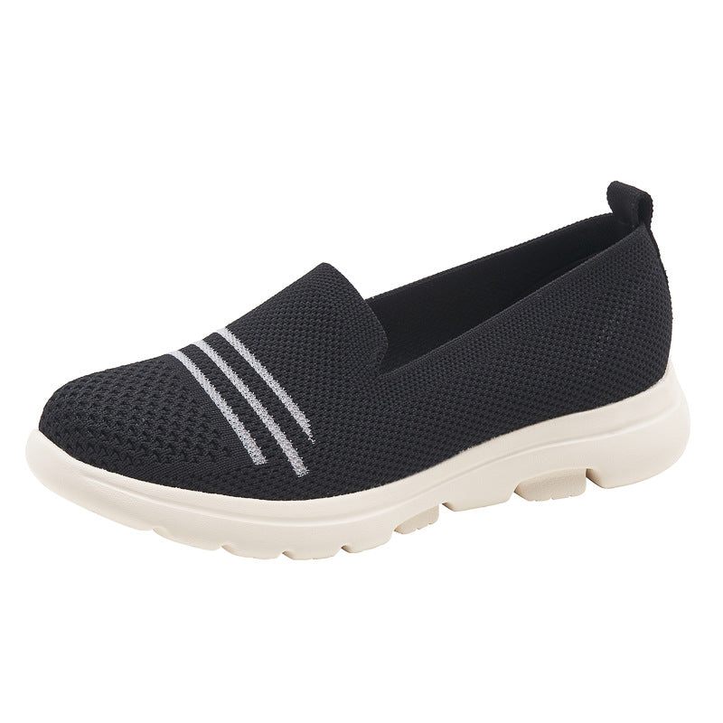 Damer Bequem Slip-On Sneakers med åndbart overmateriale og dæmpende sål Stilla