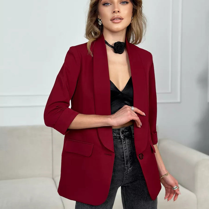 Dame Blazer med elegant snit og moderne detaljer Stilla