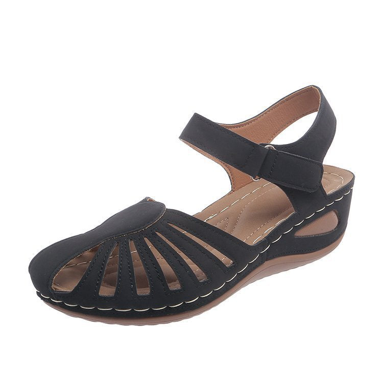 Dame Komfortable Sandaler med moderne Gitter-design og justerbar rem Stilla