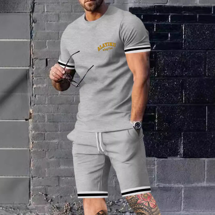 Herrer Sports T-Shirt og Shorts Sæt Stilla