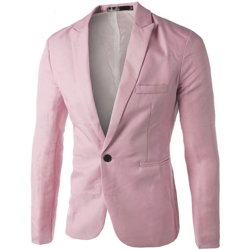 Herres elegant jakkesæt blazer med moderne snit og fin tekstur Stilla