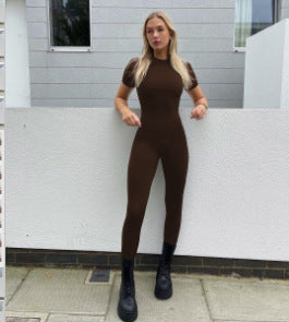 Damer Figurtilpasset Jumpsuit Skovae