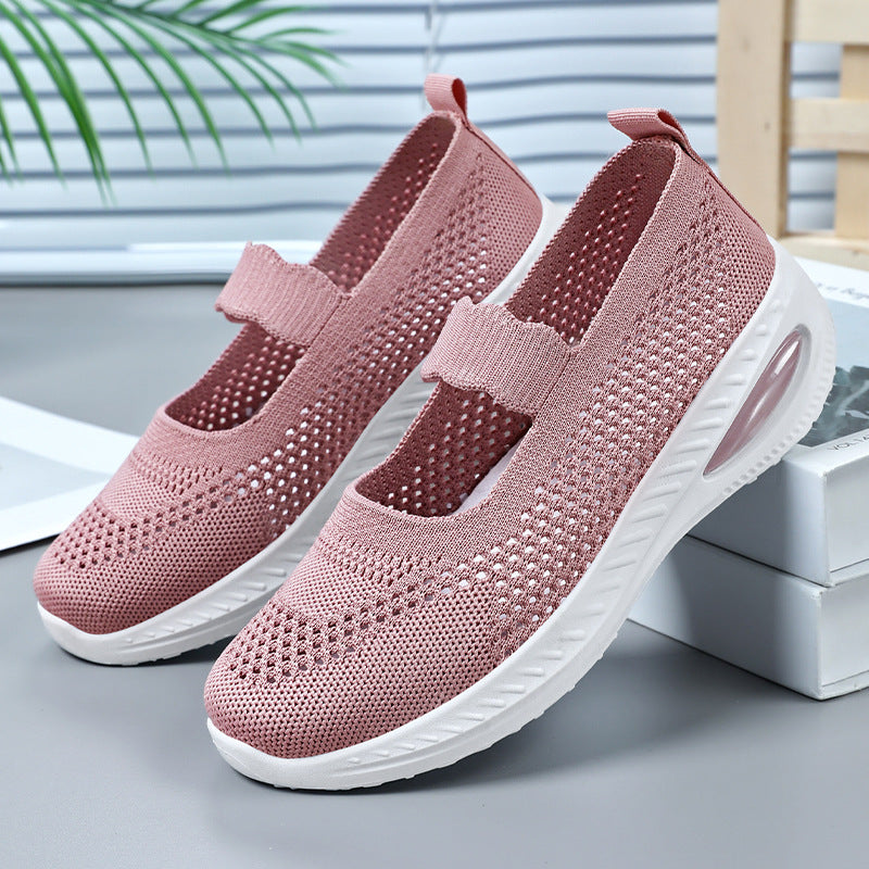 Dame Let Elastisk Slipper Sneaker Stilla