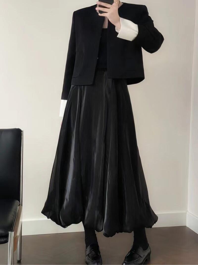 Femme Flowing Maxi Nederdel Stilla