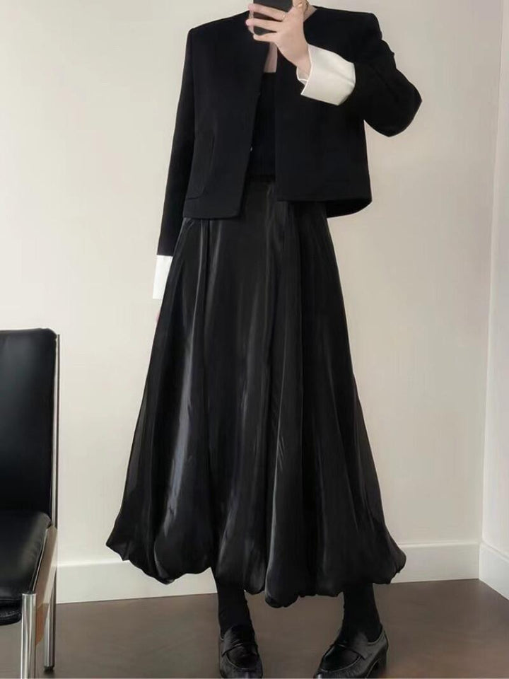 Femme Flowing Maxi Nederdel Stilla
