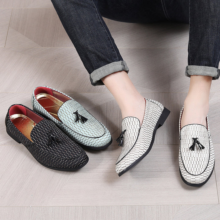 Herrer Stilfulde Kwast Slip-ons Stilla