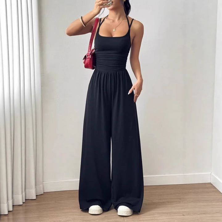 Dame jumpsuit i afslappet snit Skovae