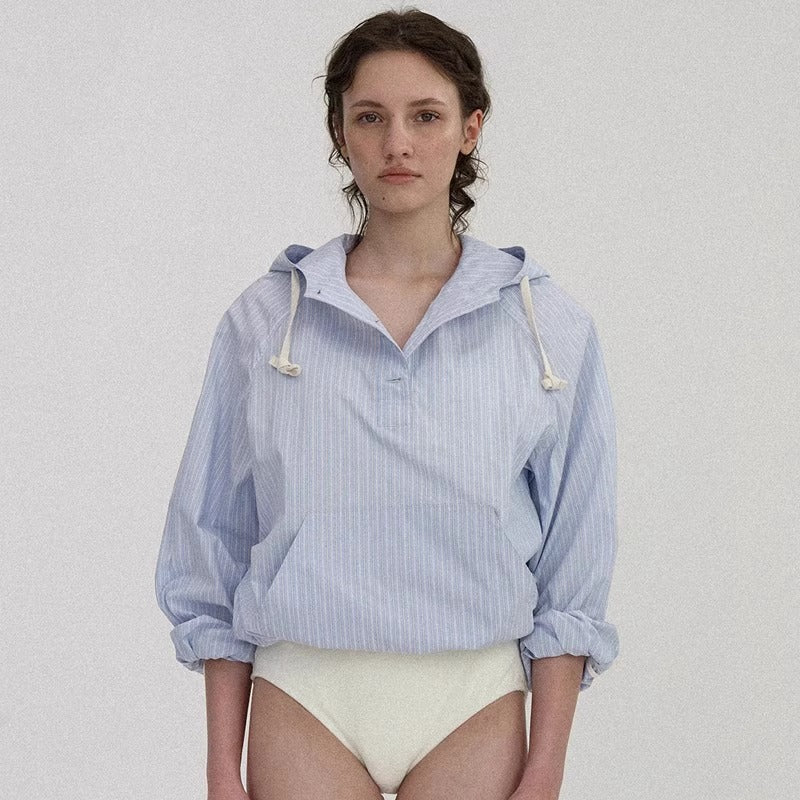 Kvinders casual hoodie bluse med innovativ skæring Stilla